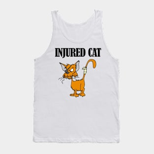 Injured Cat Tank Top